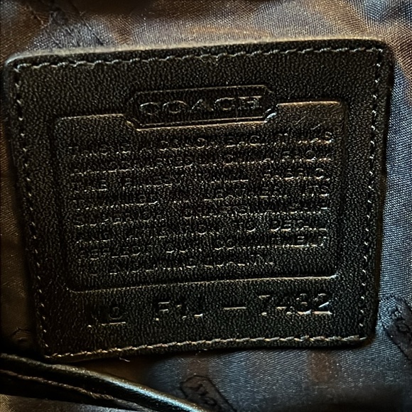 Coach Black Leather Nylon Mercer Backpack - Picture 7 of 13